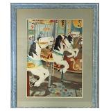 Framed Carousel Print