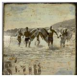 Unframed Vintage Surfer Print