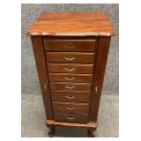 Standing Jewelry Chest