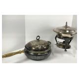 Two Silver Plated Serving Items