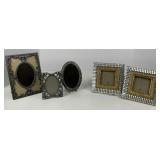 Five Decorative Photo Frames