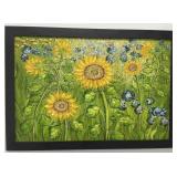 Large Painting Framed