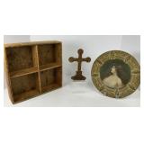 Three Piece Collection of Decorative Items