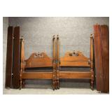 Pair of Vintage Twin Beds