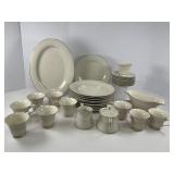 Vintage Porcelain 33 Piece Dinner Set