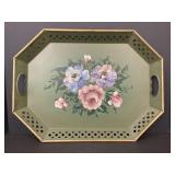 Vintage Toleware Tray