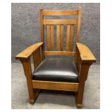 Artst and Crafts Antique Rocking Chair