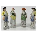 Four Vintage Porcelain Figurines