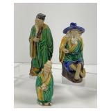 Three Chinese Mudmen