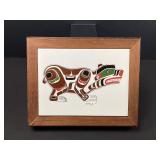 Hand Painted Indigenous Cedar Box