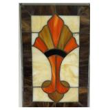 Multi-Colored Stained Glass Panel