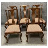 Five Craftique Dining Chairs