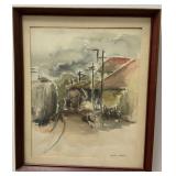 Vintage Watercolor by Jeanne Sargent