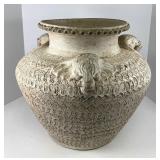 Large Decorative Pottery Clay Vase