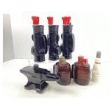 Seven Avon Cologne Bottles