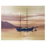 George E Lee Maritime Print on Canvas