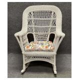 Wicker Rocking Chair One of Two