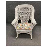 Wicker Rocking Chair Two of Two