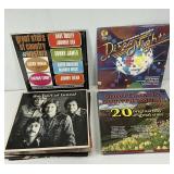 Twenty Vintage Record Albums