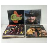 Twenty Vintage Record Albums from 70s-80s