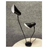 Dual Metal Table Lamp