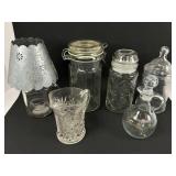 Assorted Clear Glass