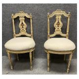 Pair of Louis XVI Style Chairs