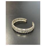 Sterling Filigree Cuff Bracelet