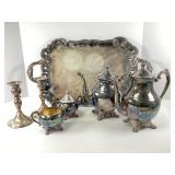 Silver Plate Tea Set