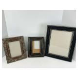 Three Picture Frames
