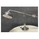 Chrome and Lucite Desk Lamp