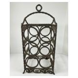 Wrought Iron Wine Rack
