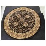 Madlena Brand Round Polypropylene Rug