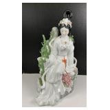 Vintage Porcelain Geisha Figurine