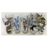 Twelve Looney Tunes Pepsi Glasses