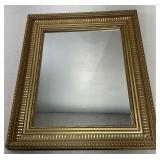 Small Gold Ornate Framed Mirror
