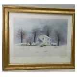 Signed and Numbered Framed Print