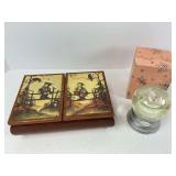 Goebel Music Box and Snow Globe