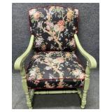Vintage Upholstered Side Chair