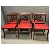 Set of Six Vintage Chairs