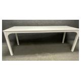 Solid Wood White Painted Table