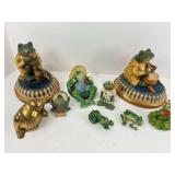 Collection of Frog Decor