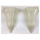 Lenox Wall Pocket Vases
