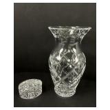 Waterford Vase & Trinket Box