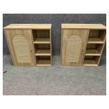 Pair of Hanging Wall Cabinets