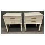 Pair of One Drawer Stands