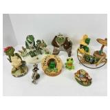 Ten Pieces of Frog Decor