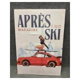 Apres Ski Magazine Canvas Print