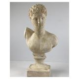 Vintage Plaster Male Bust