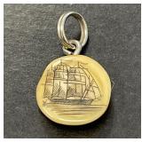 Scrimshaw Pendant